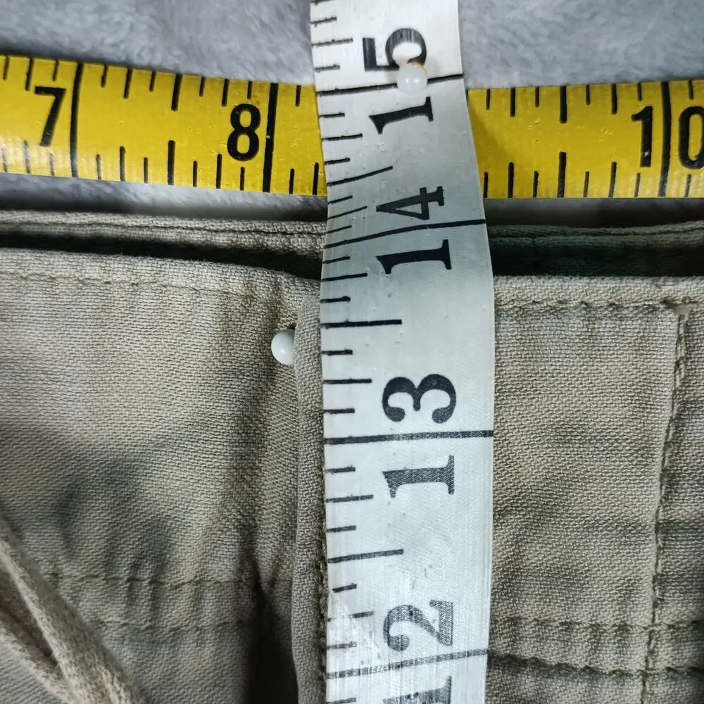 Levis Fatigue Cargo Pants Mens 33x30 Beige Cotton Relaxed Fit Canvas Rugged